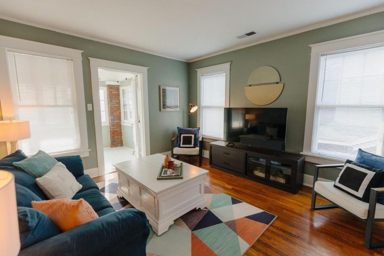 فيلا Historic Revival 2Br Midtown Memphis Free Parking Fast Wifi Free Parking Yes Pets المظهر الخارجي الصورة